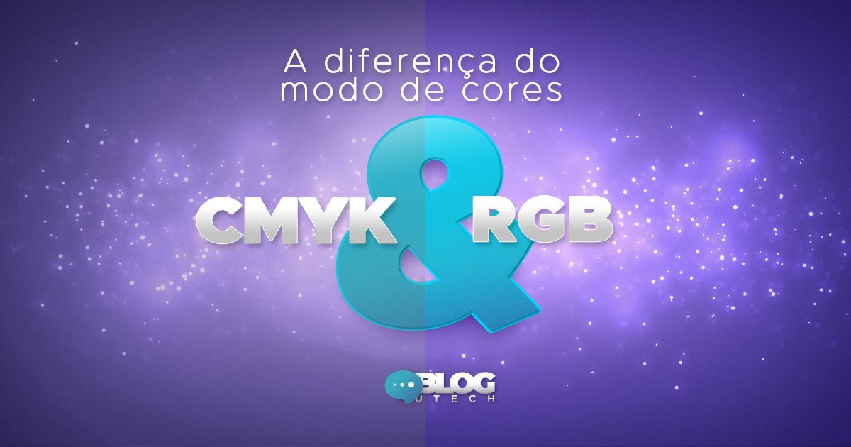 modo de cor CMYK e RGB